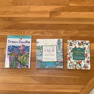 NEW Adult Bundle of Meditation and Relaxation Coloring Books